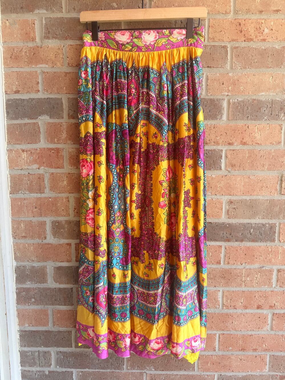 Malbe Maxi Colorful Skirt Size 12 (see measurements) - Picture 1 of 7
